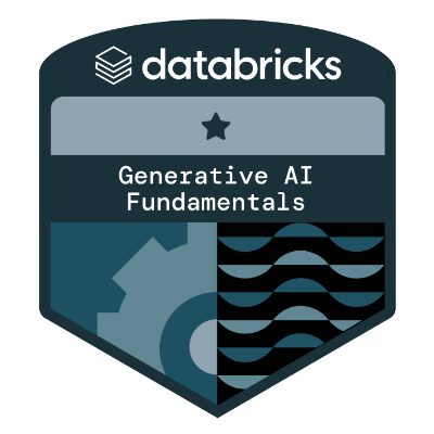 Badge Databricks Generative AI Fundamentals
